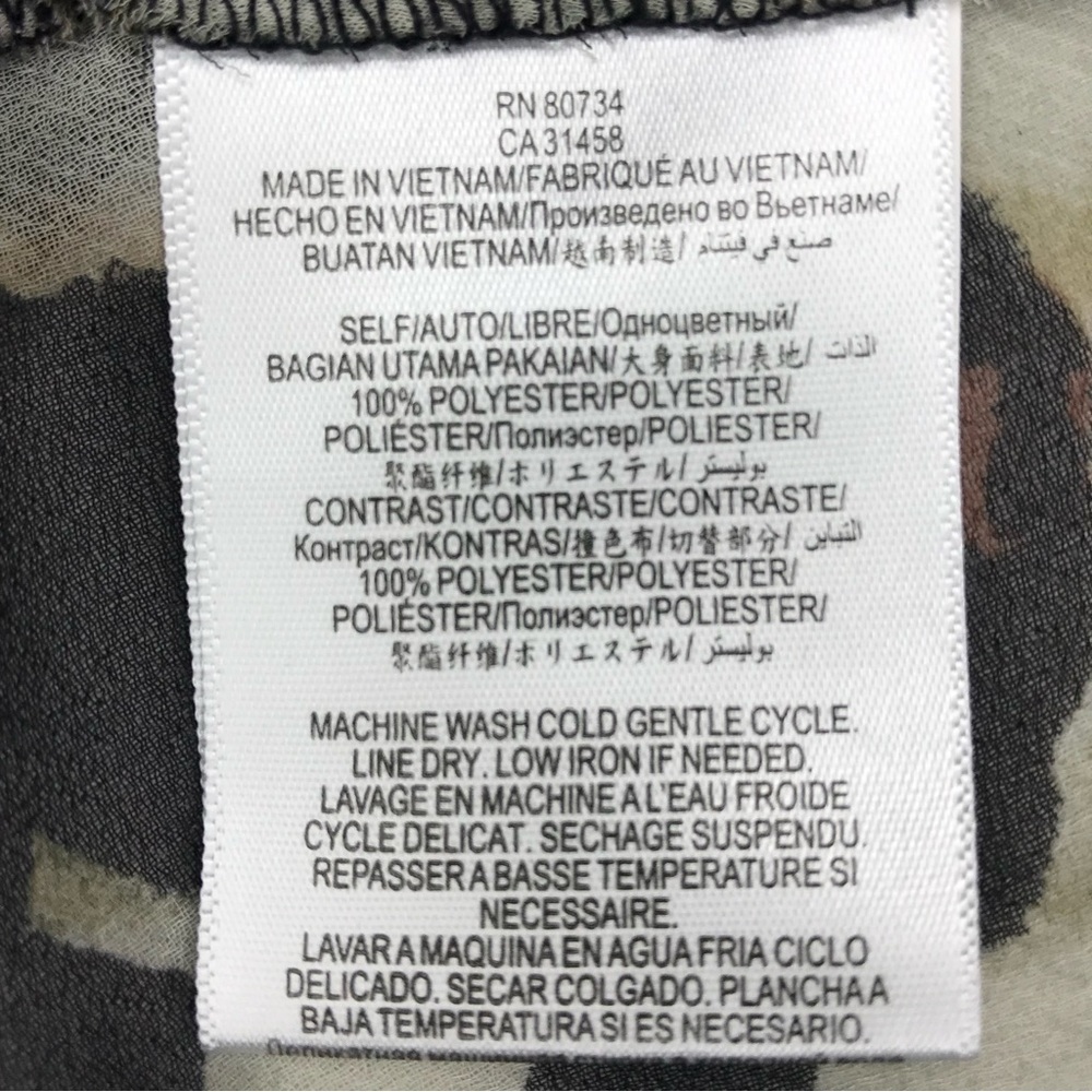 BCBGeneration Leopard Print High Neck Halter Top - image 7